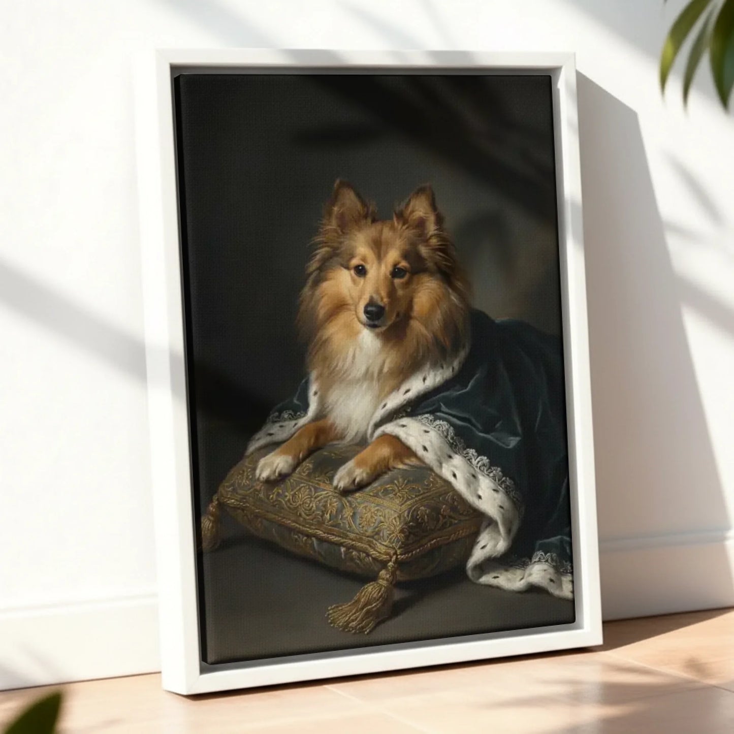 Framed Canvas White Mockup Site