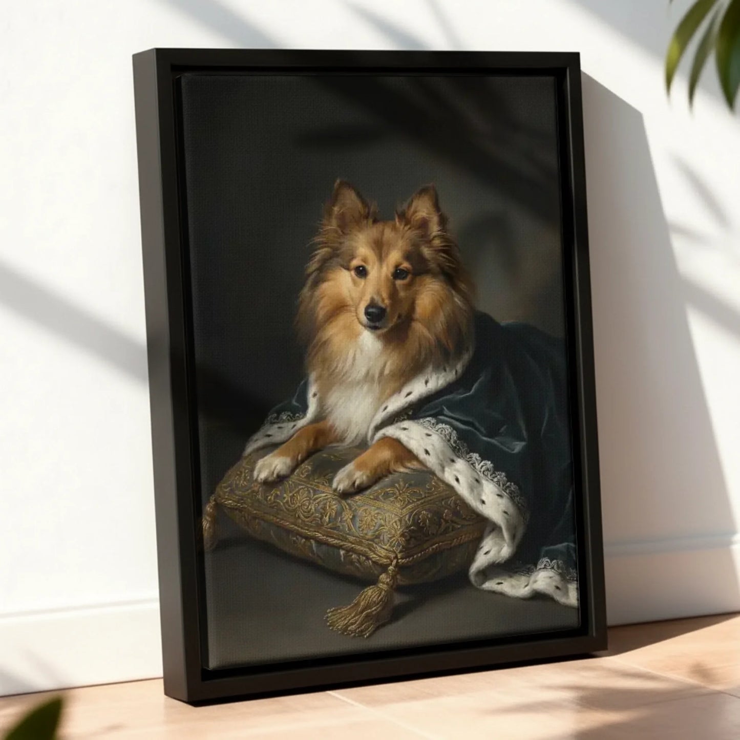 Framed Canvas Black Mockup Site
