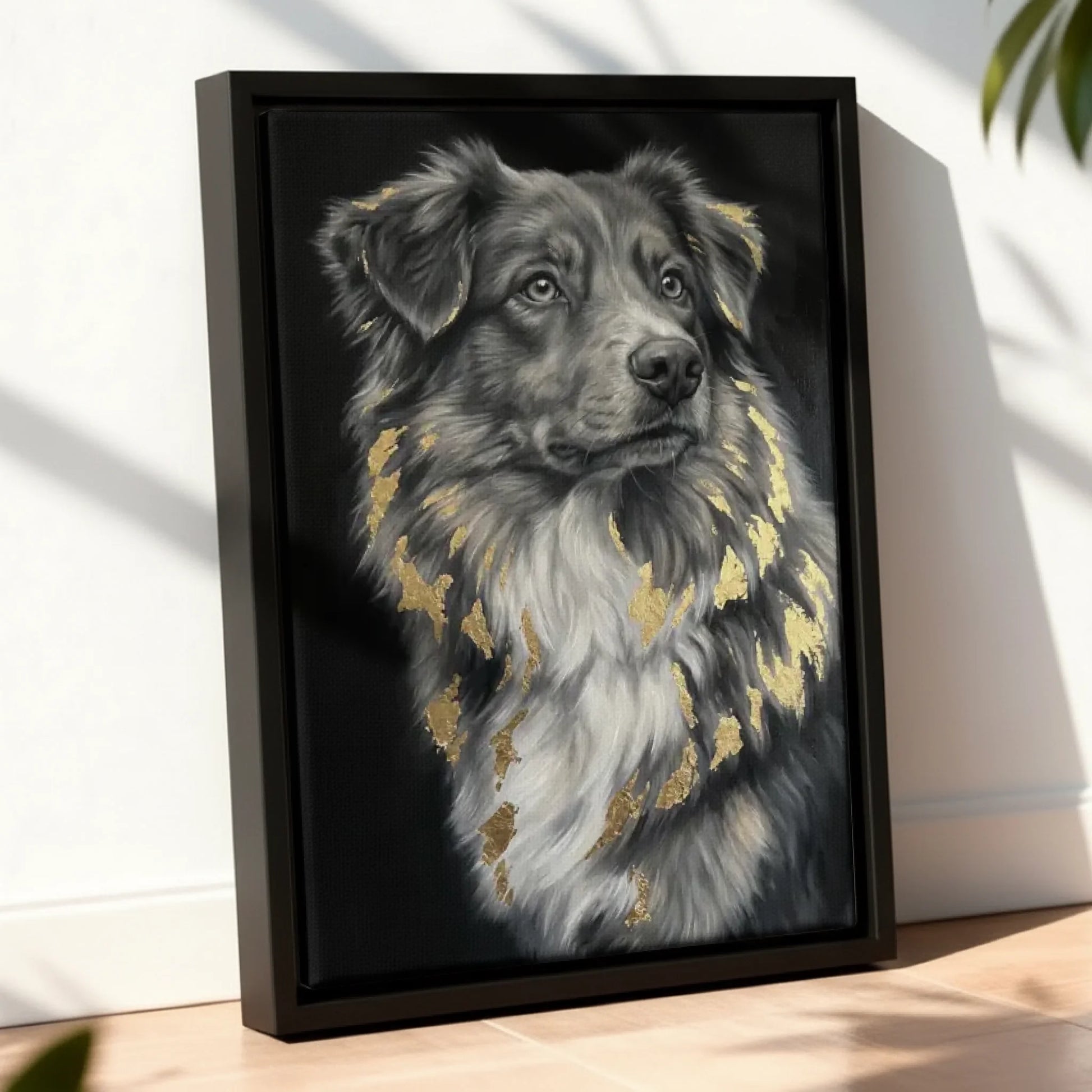 Framed Canvas Black Mockup Site