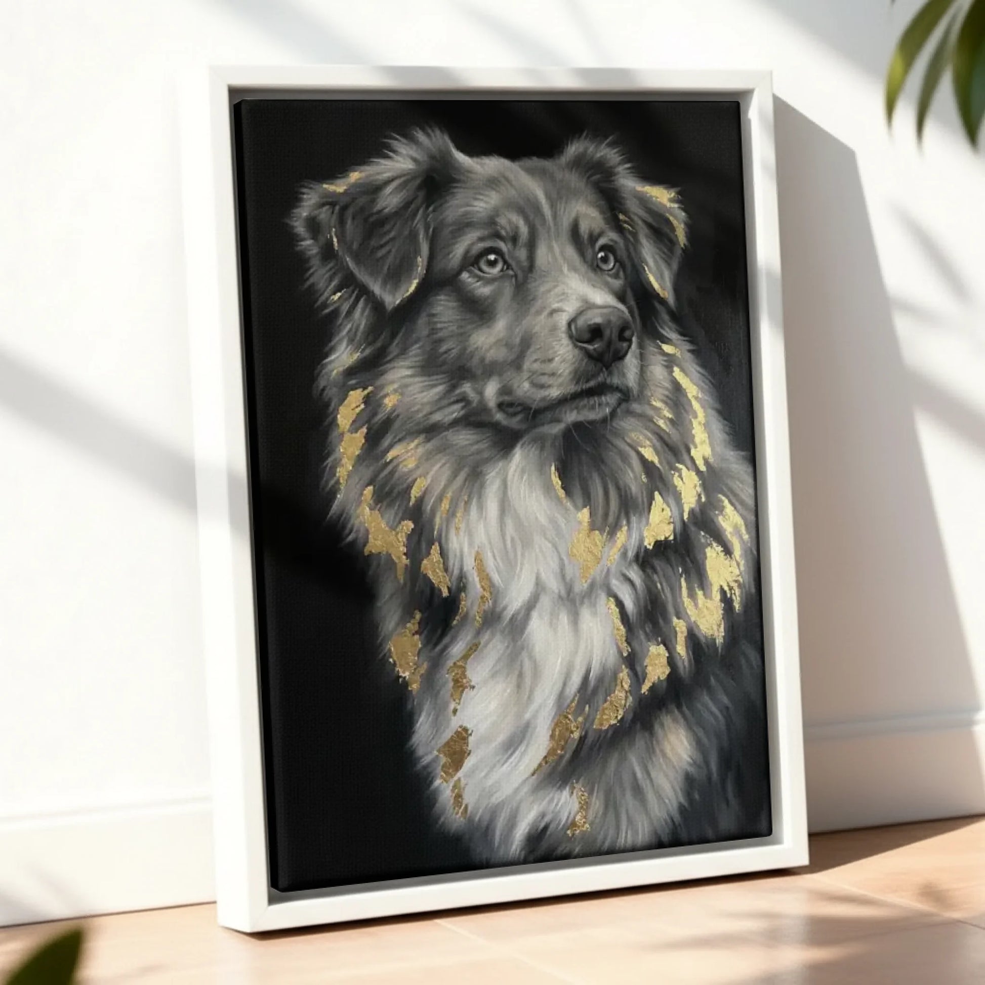 Framed Canvas White Mockup Site