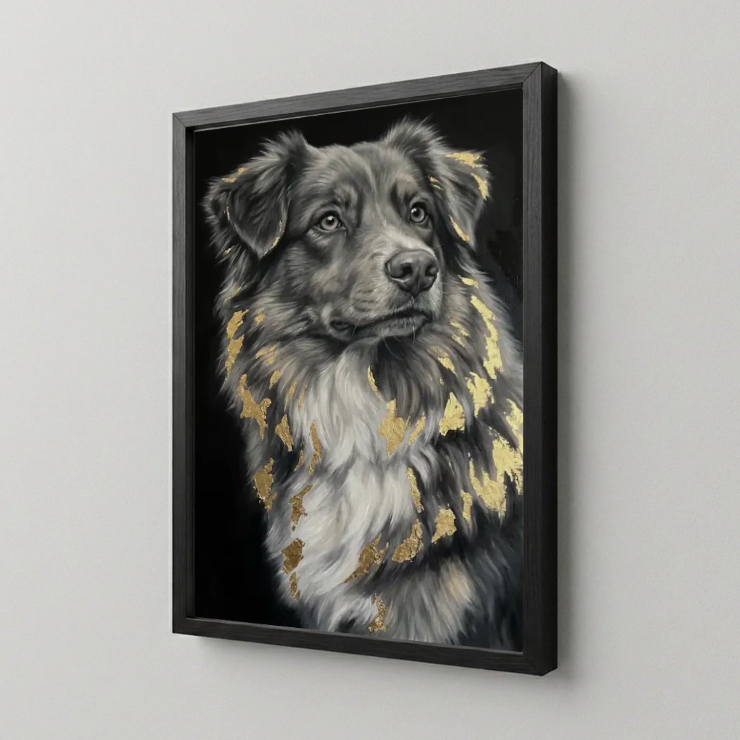 Poster Framed Black Mockup Site