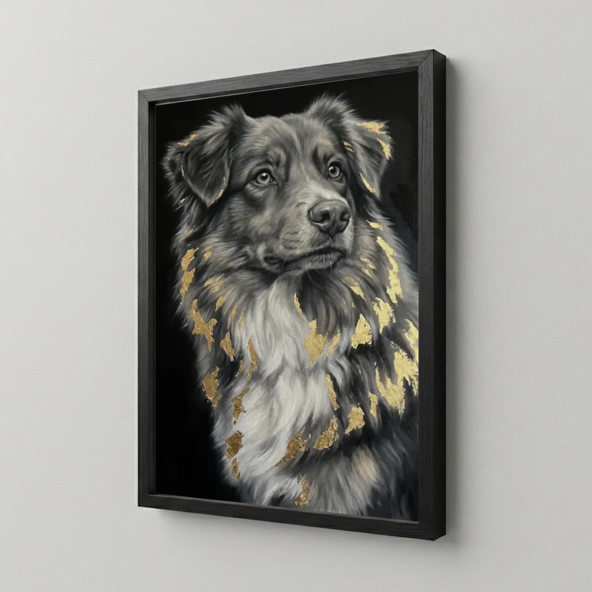 Poster Framed Black Mockup Site