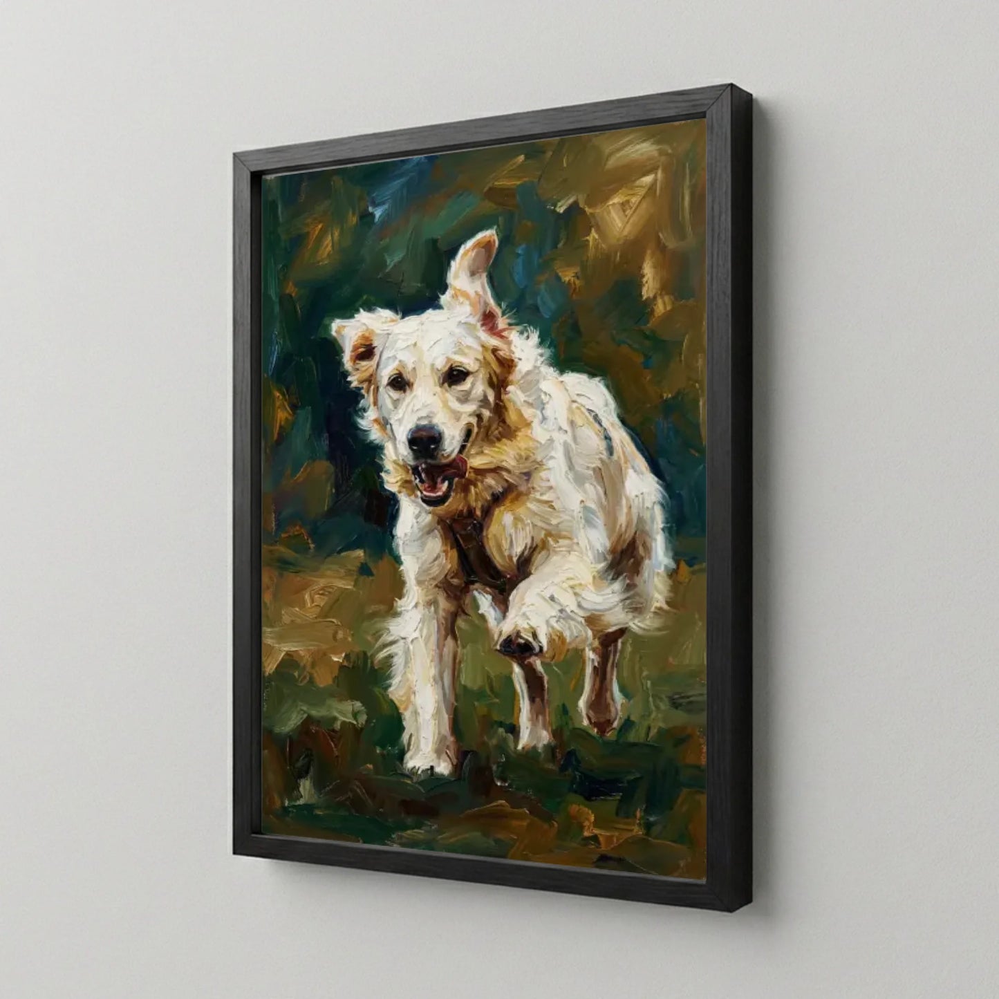 Poster Framed Black Mockup Site