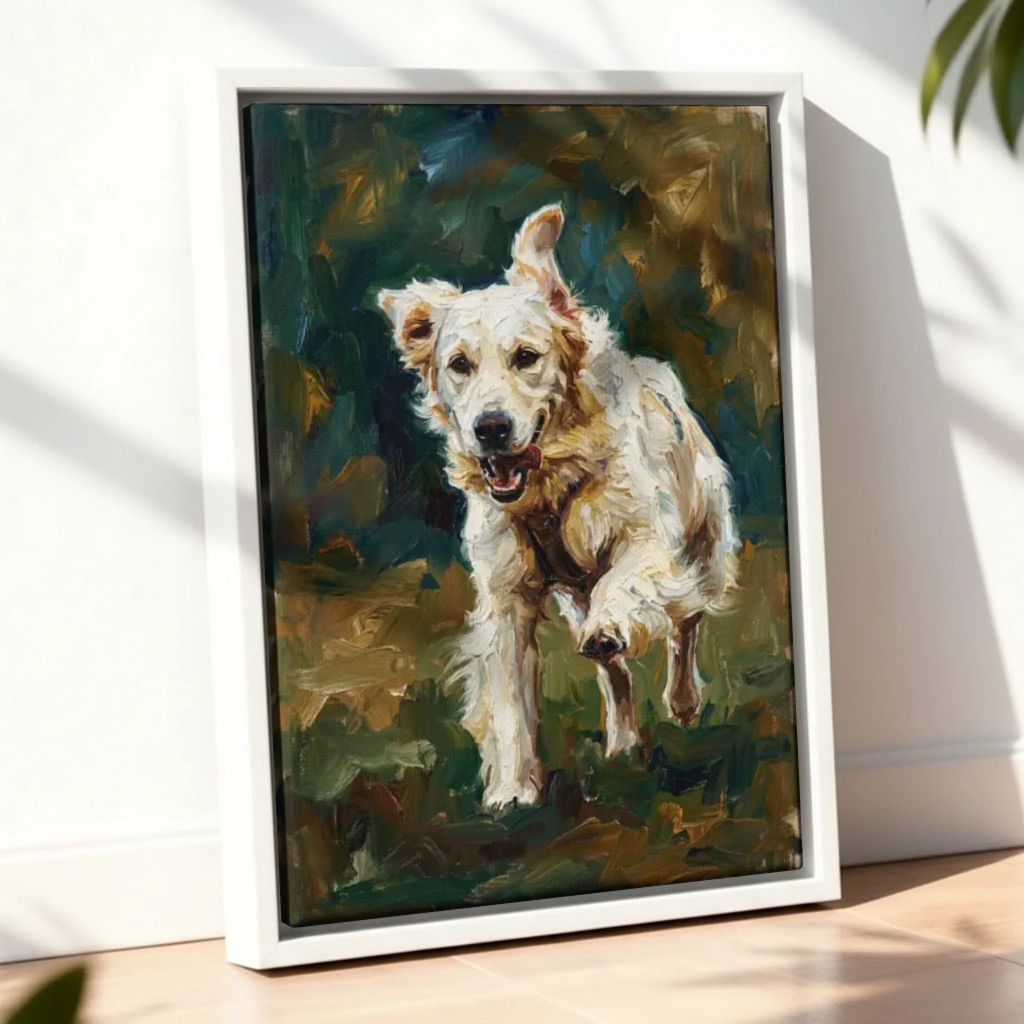 Framed Canvas White Mockup Site