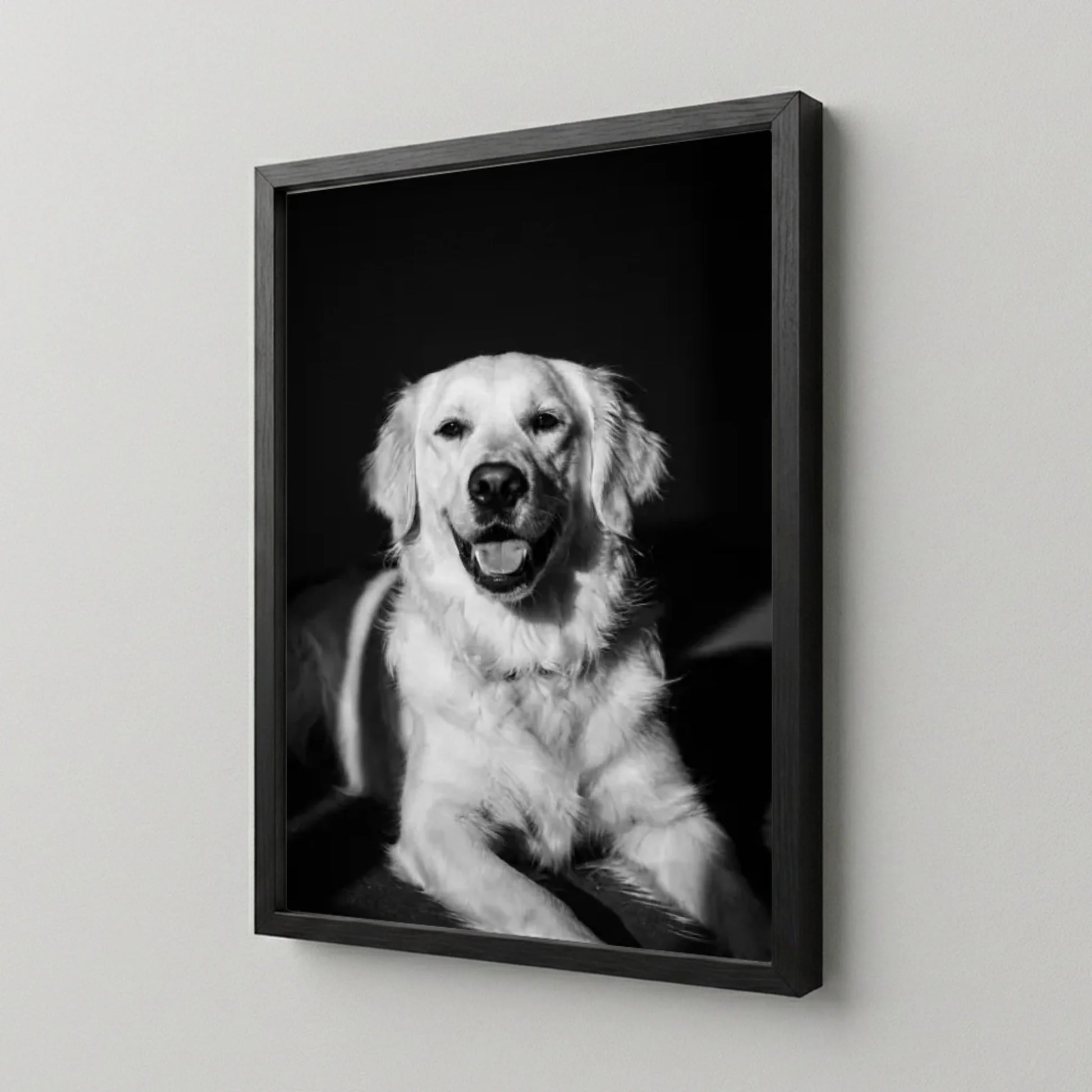 Poster Framed Black Mockup Site