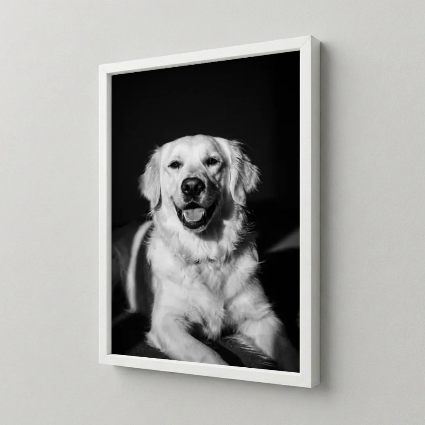 Poster Framed White Mockup Site