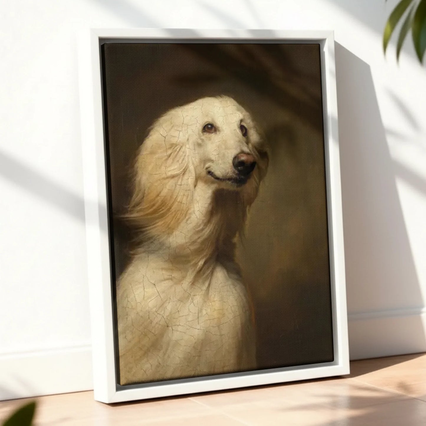 Framed Canvas White Mockup Site