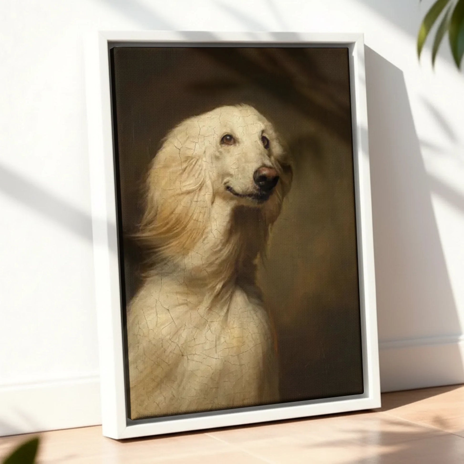 Framed Canvas White Mockup Site