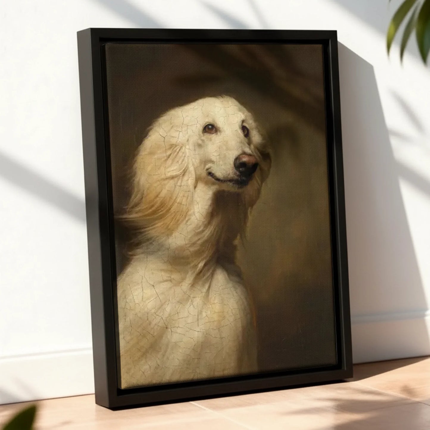 Framed Canvas Black Mockup Site