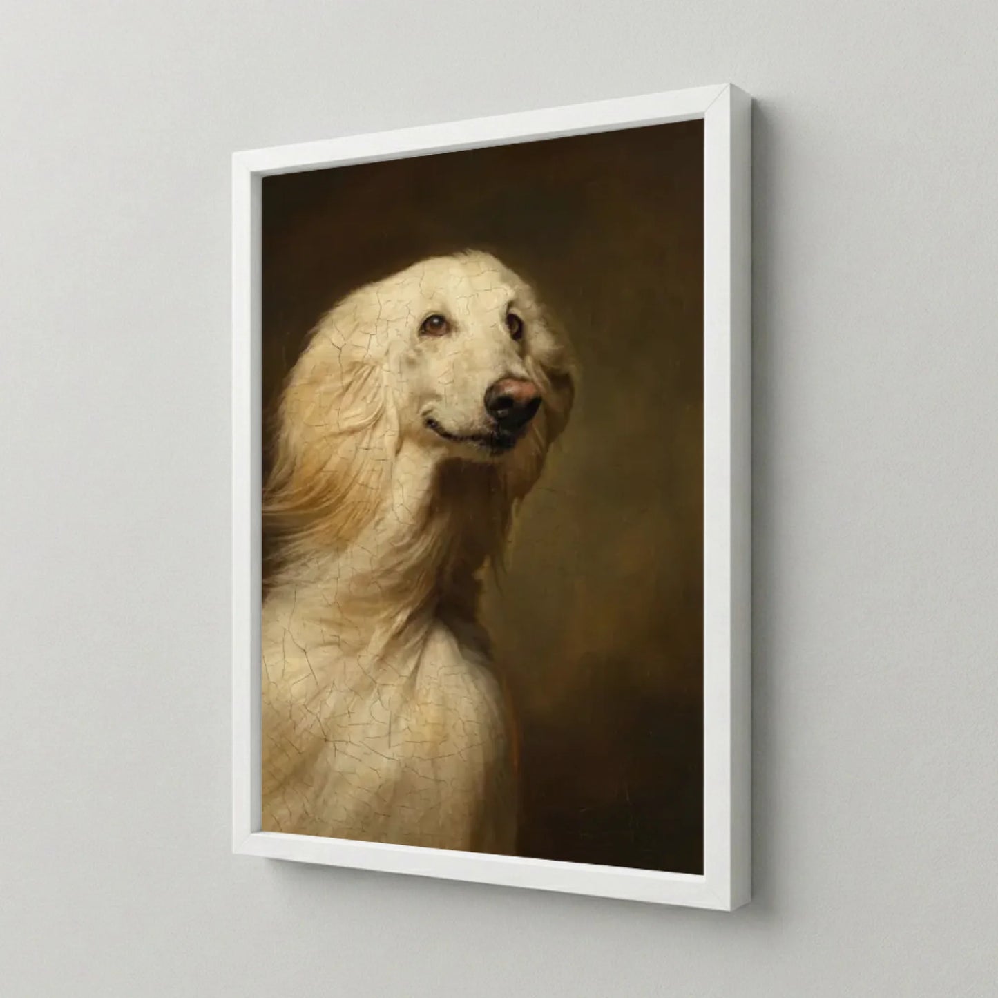 Poster Framed White Mockup Site