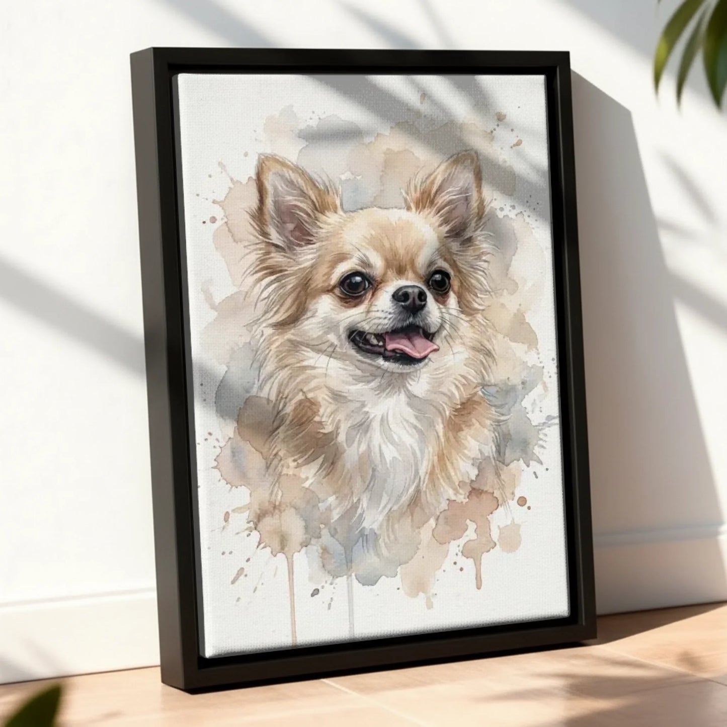 Framed Canvas Black Mockup Site