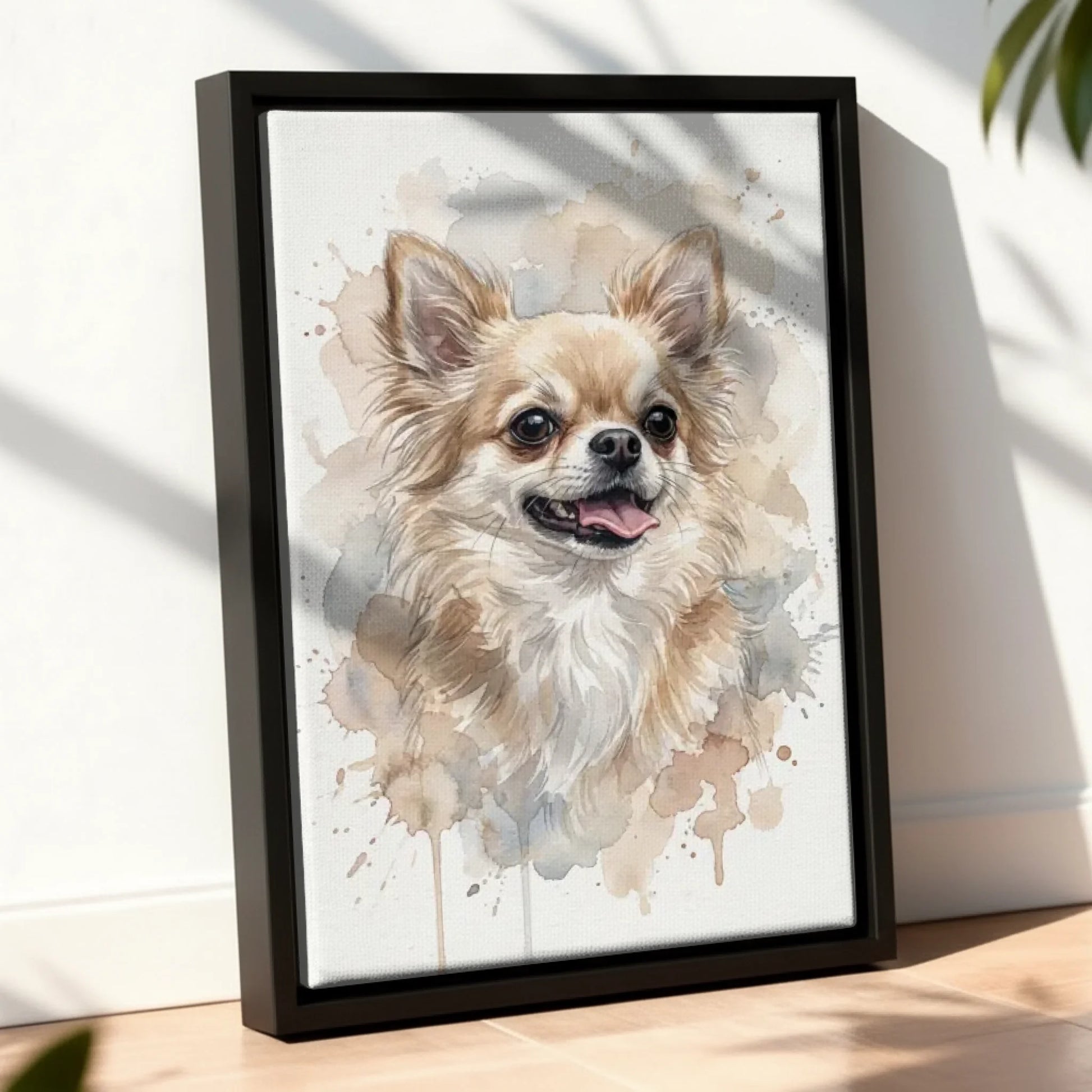 Framed Canvas Black Mockup Site