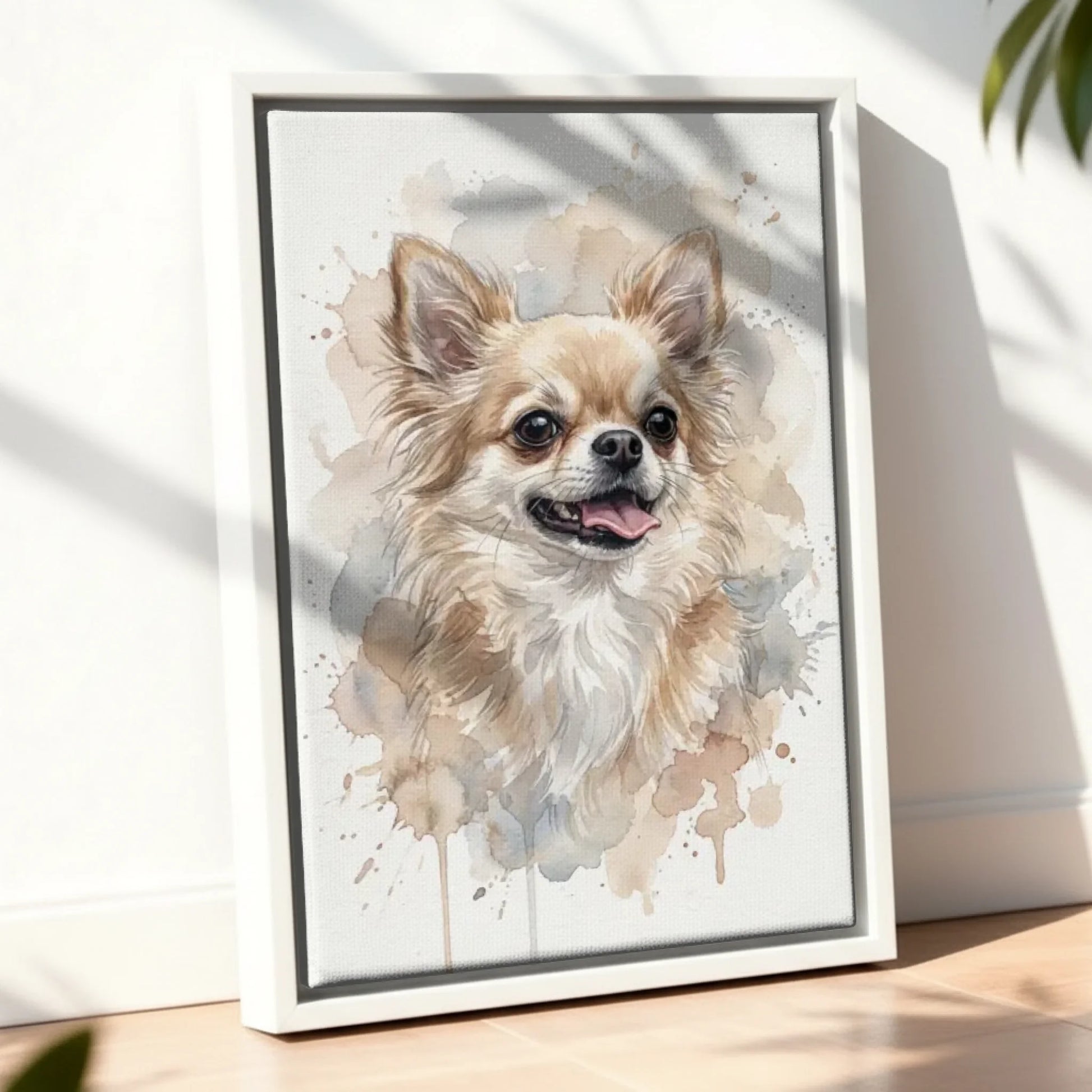 Framed Canvas White Mockup Site