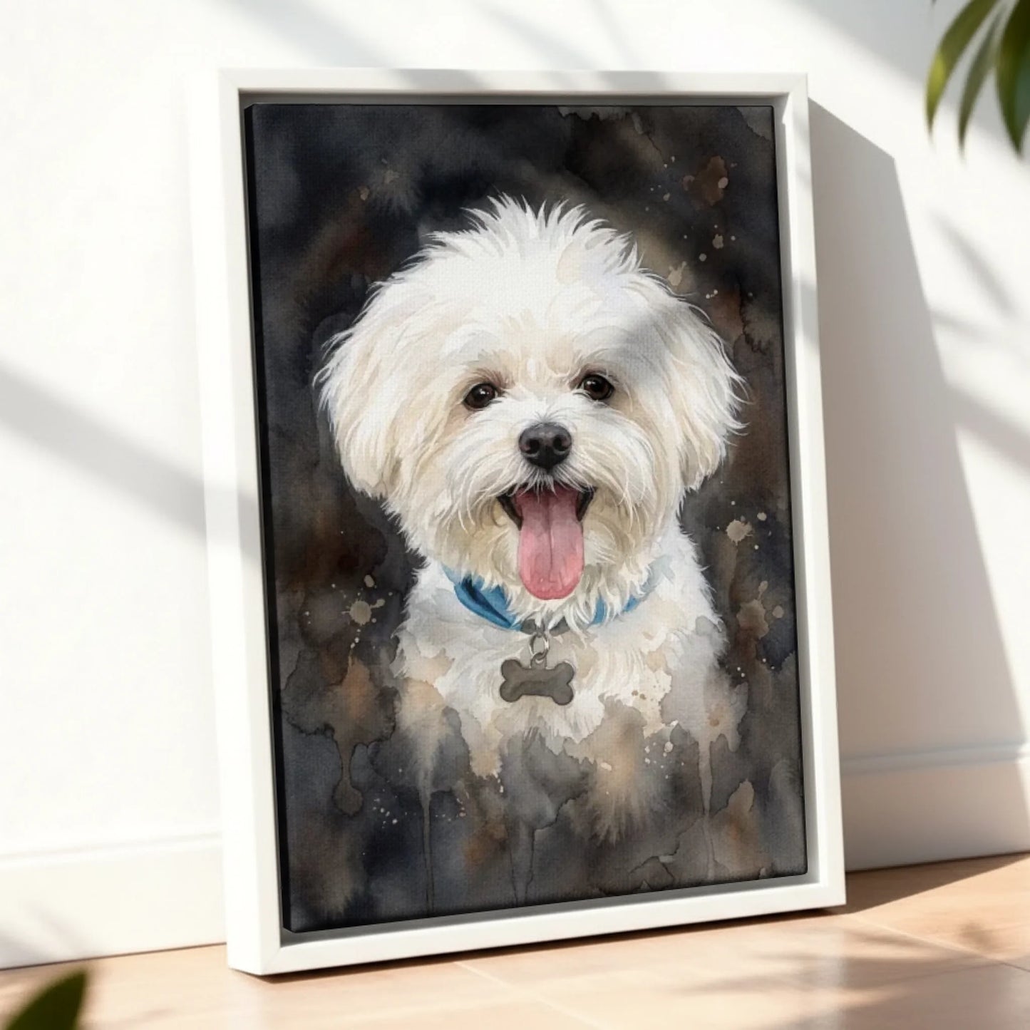 Framed Canvas White Mockup Site