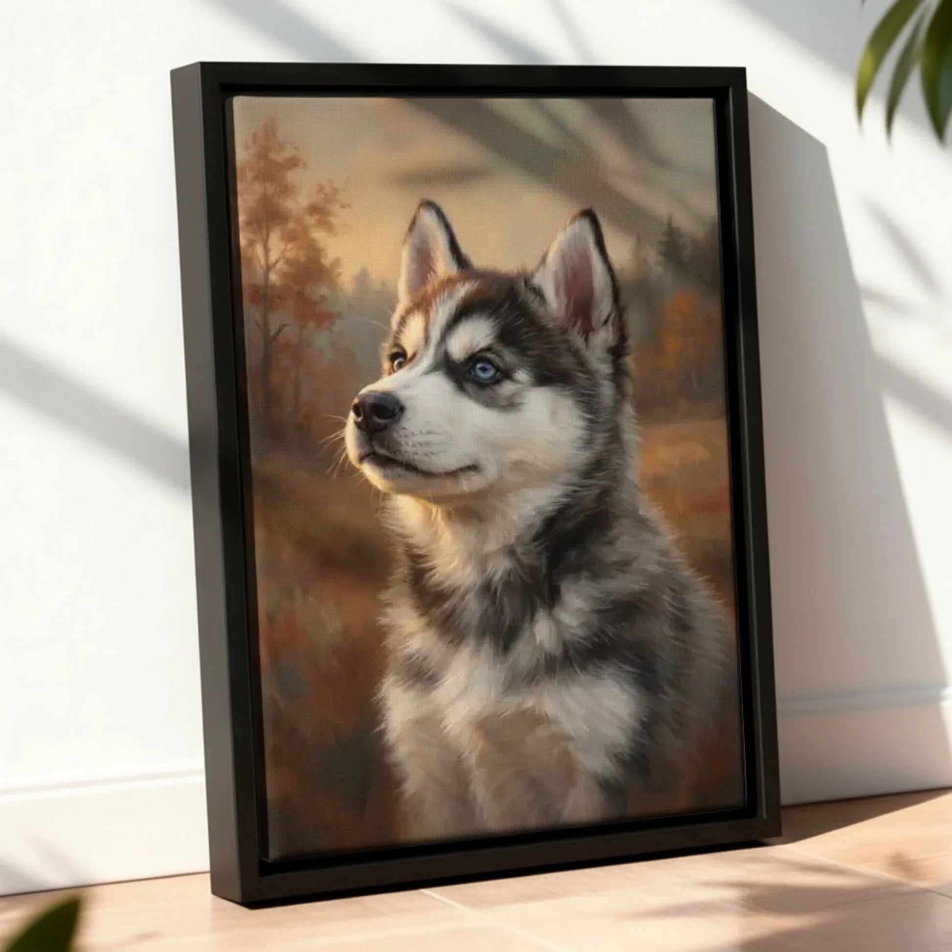 Framed Canvas Black Mockup Site