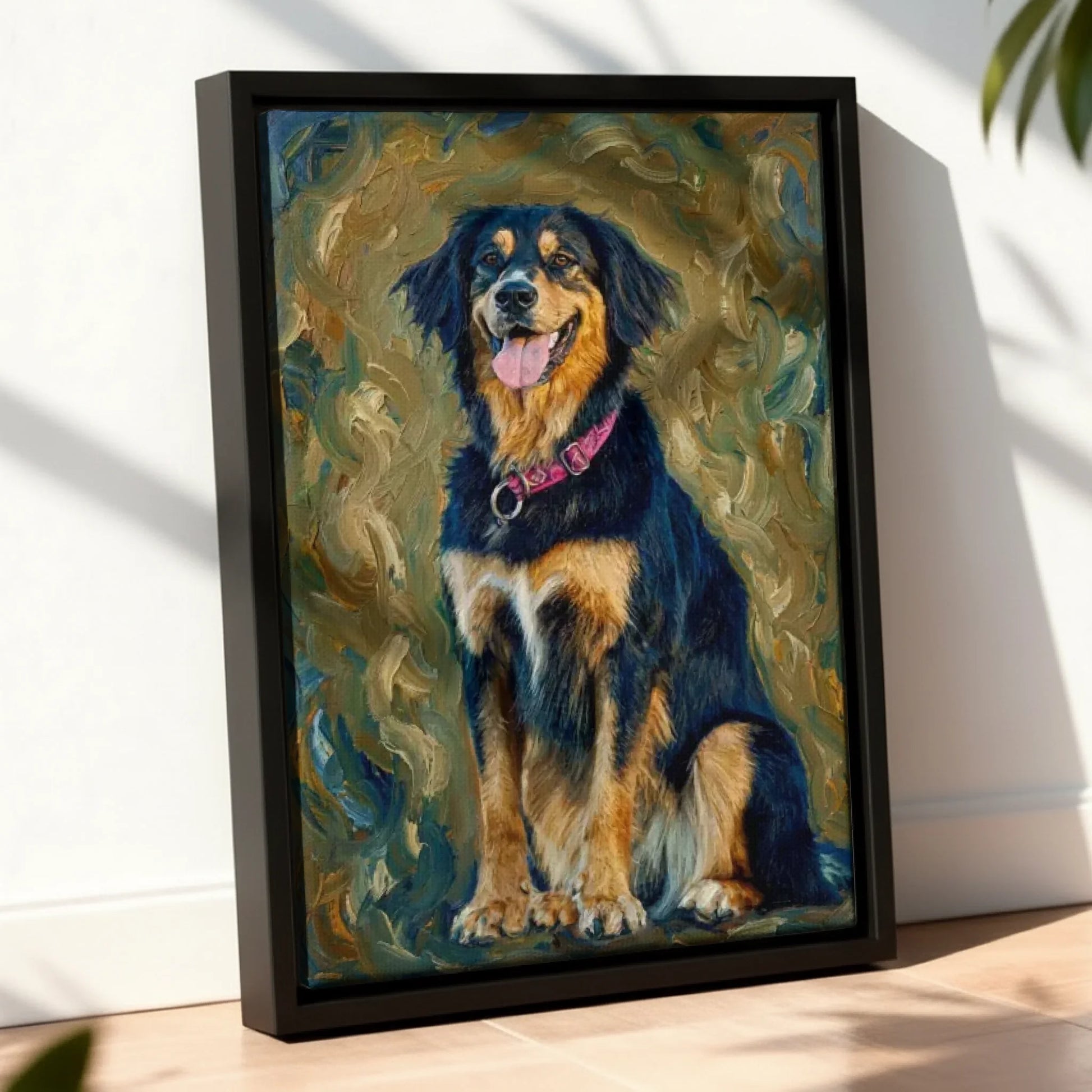 Framed Canvas Black Mockup Site