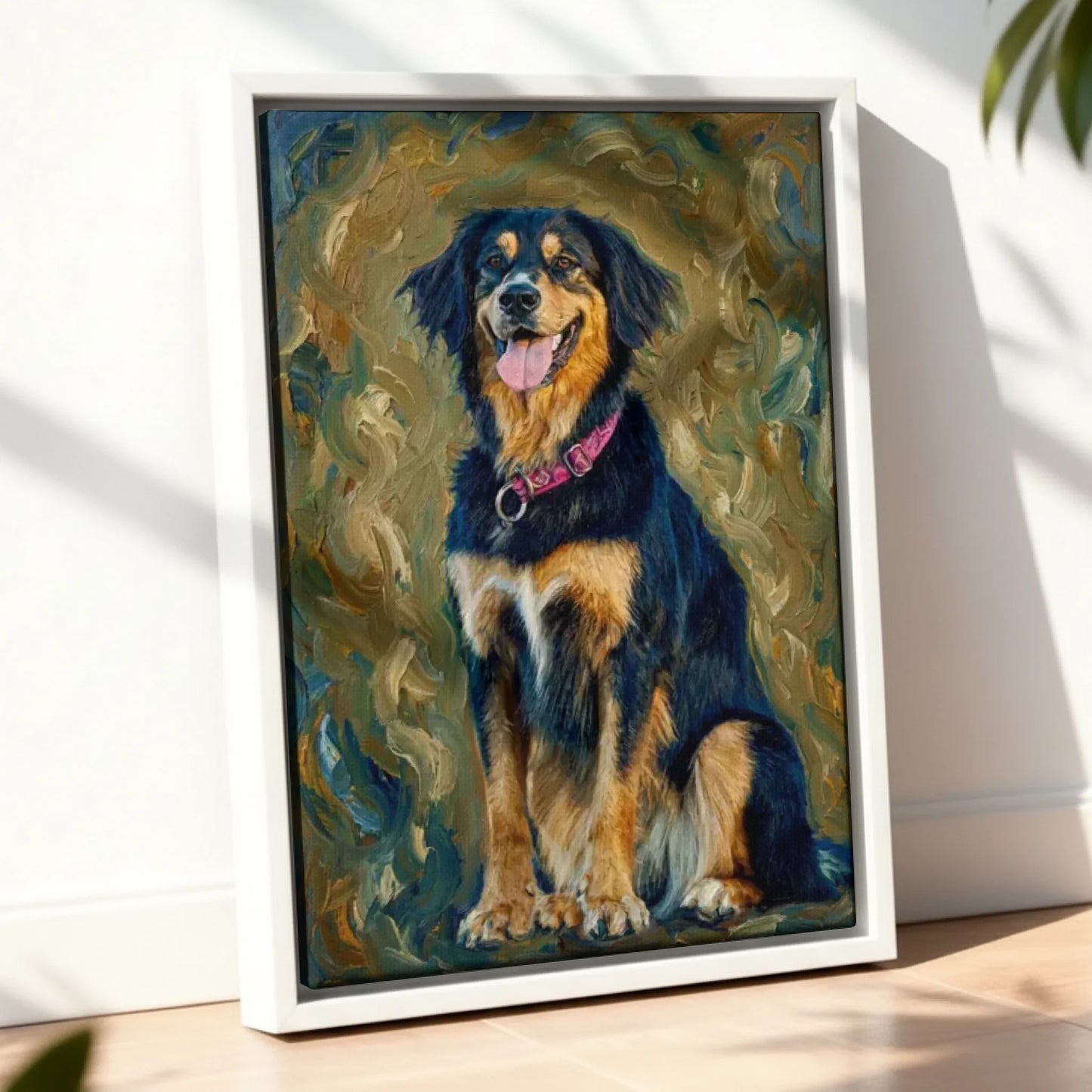 Framed Canvas White Mockup Site