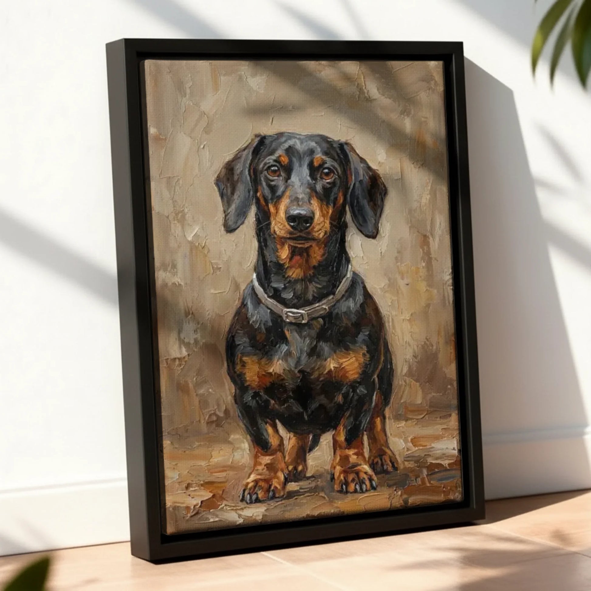 Framed Canvas Black Mockup Site