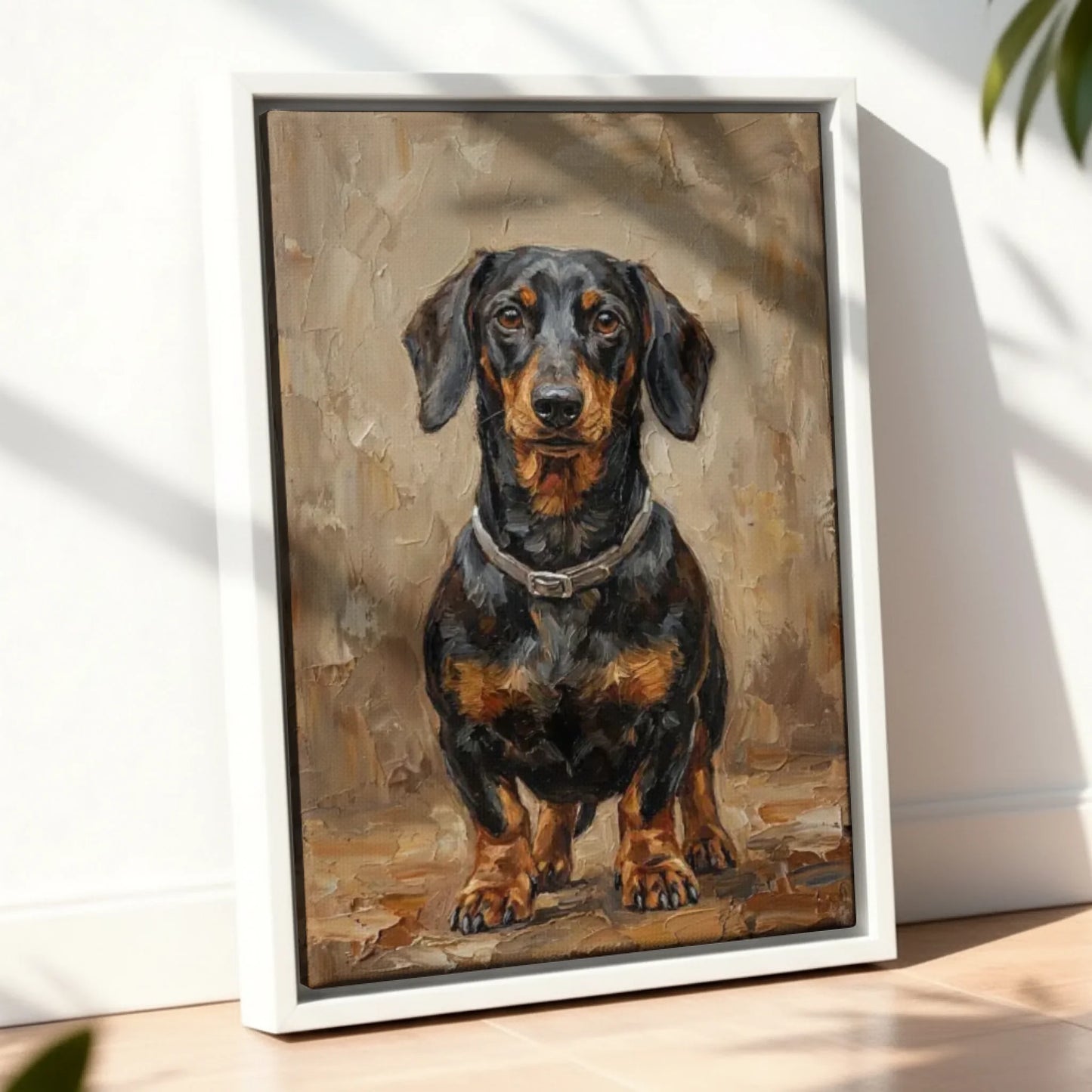 Framed Canvas White Mockup Site