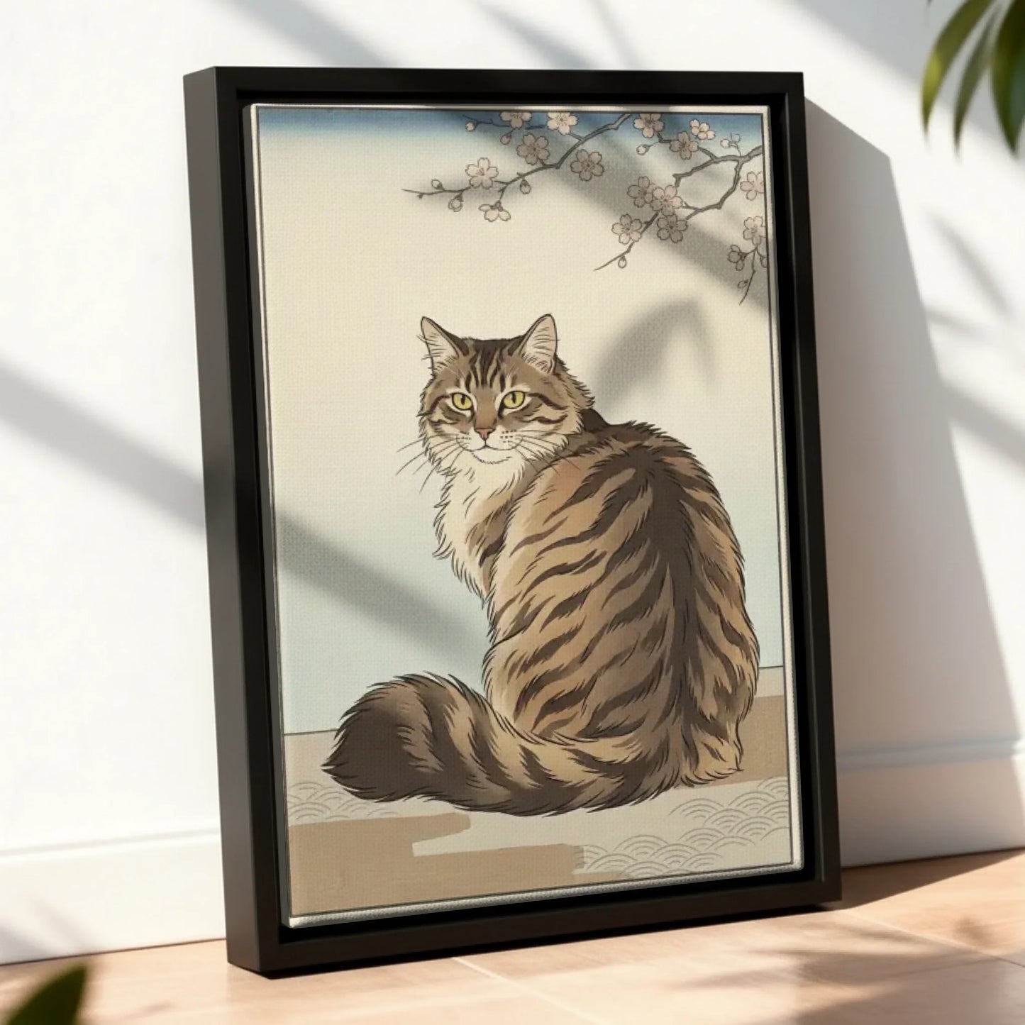 Framed Canvas Black Mockup Site