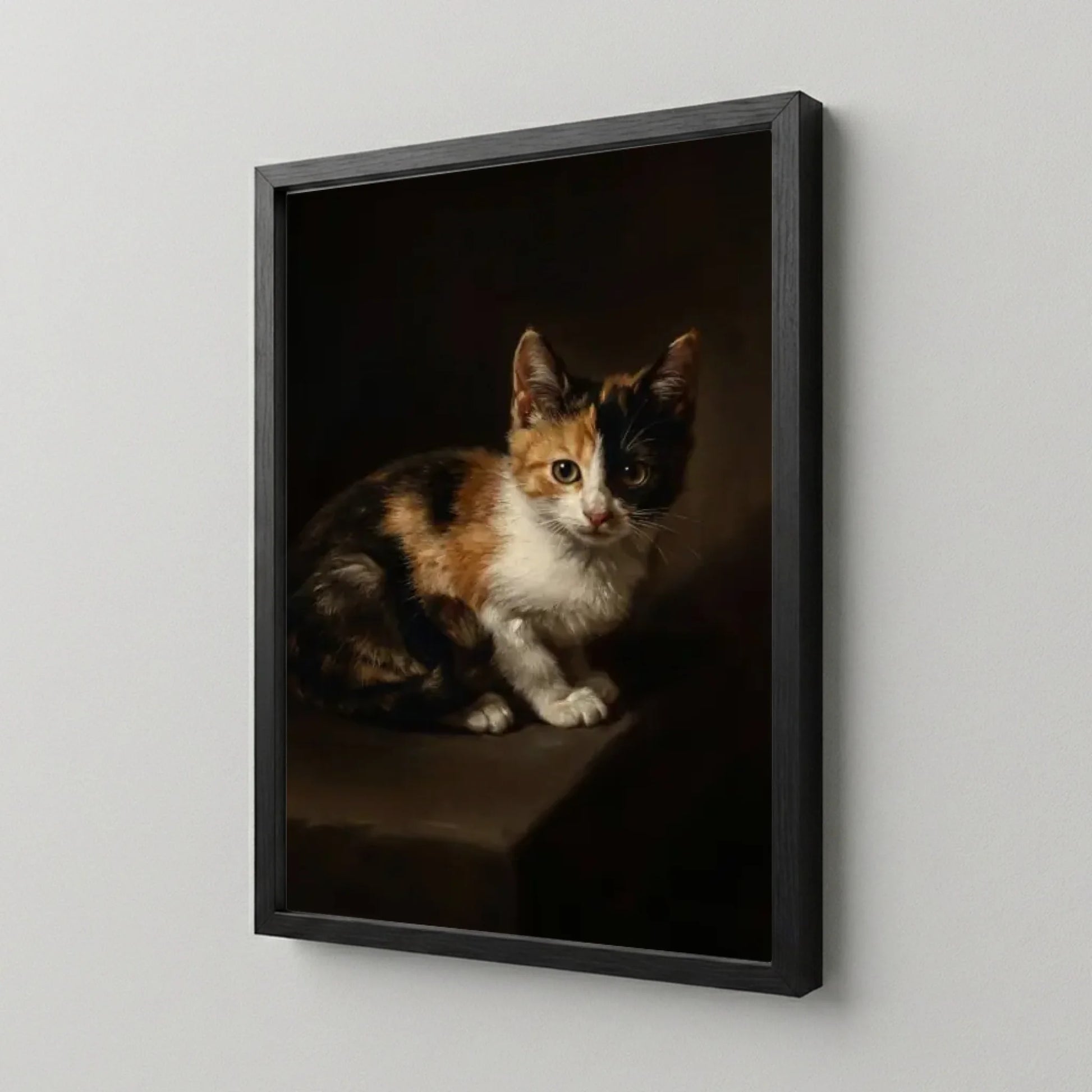 Poster Framed Black Mockup Site