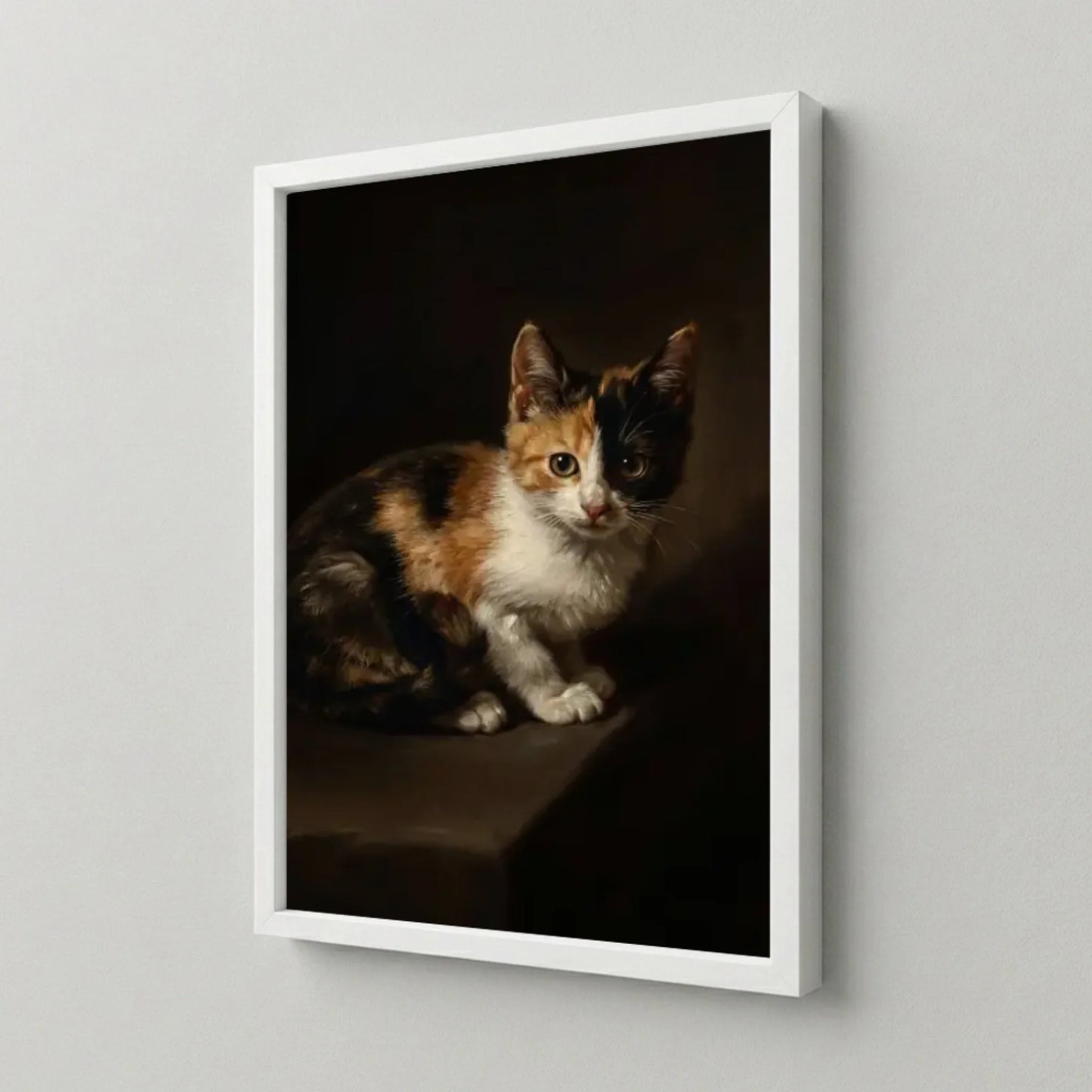 Poster Framed White Mockup Site