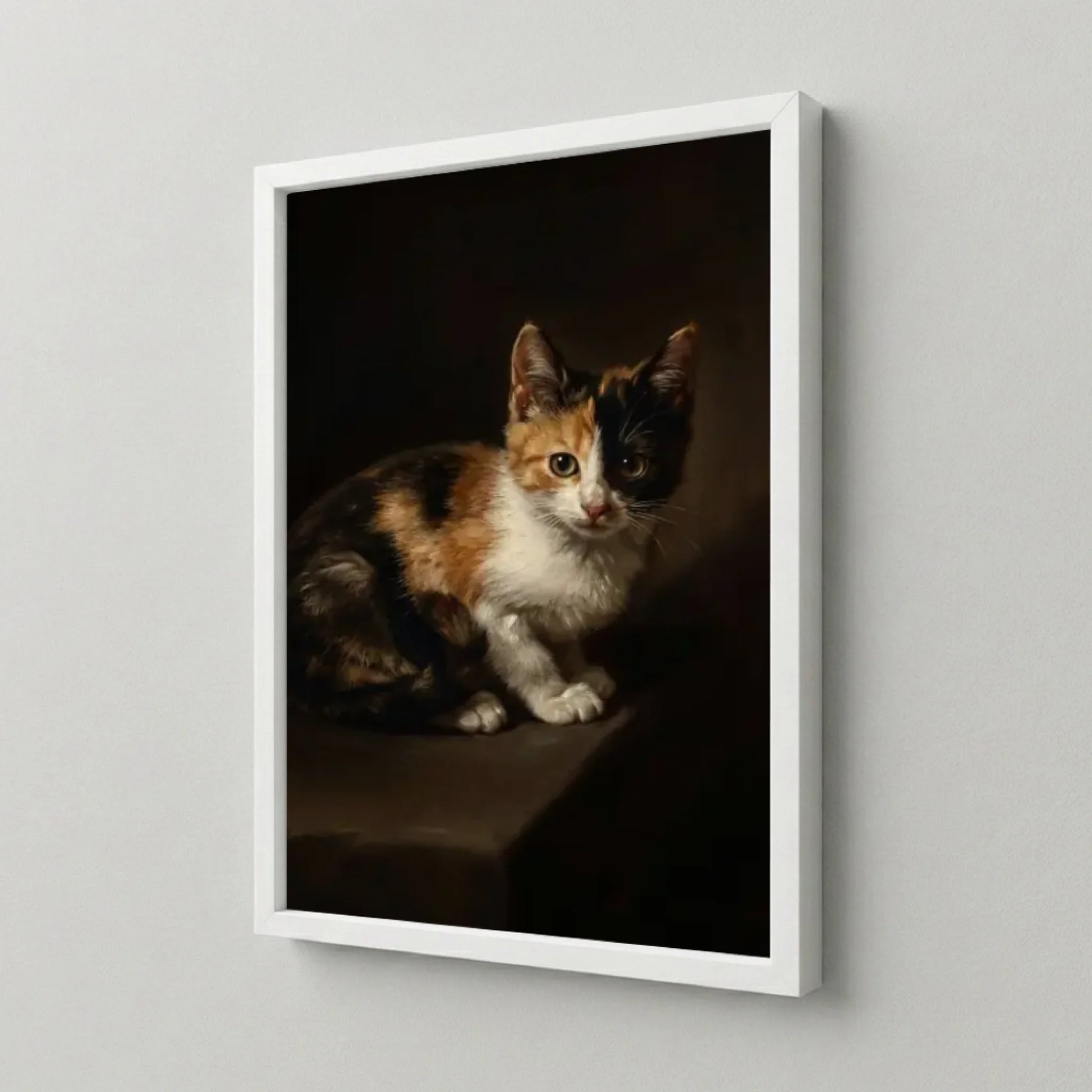 Poster Framed White Mockup Site