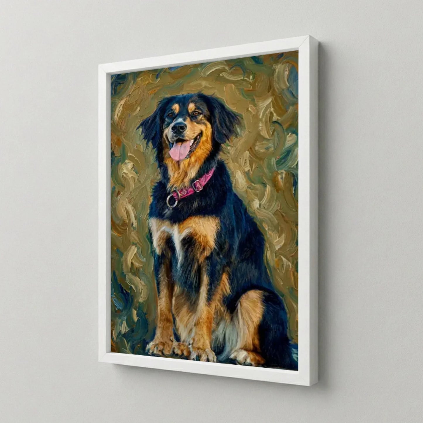 Poster Framed White Mockup Site